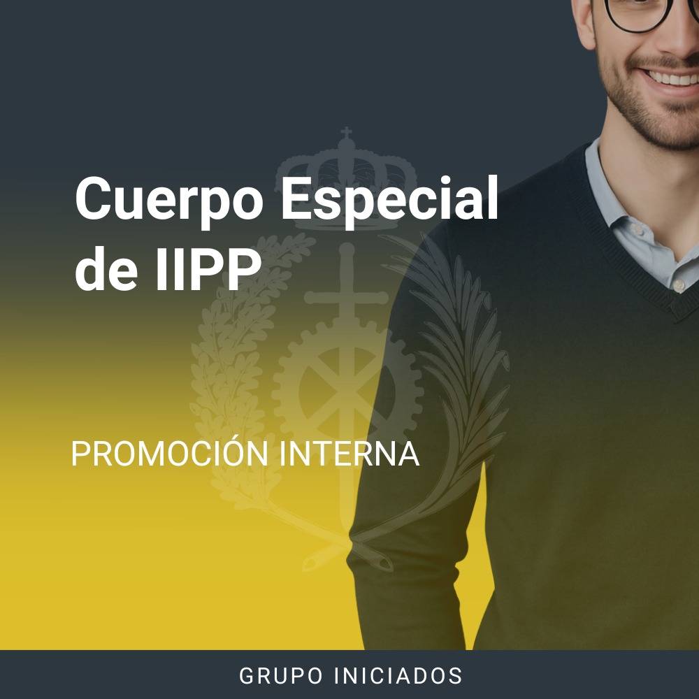 Cuerpo Especial de Instituciones Penitenciarias por promoción interna, grupo de iniciados